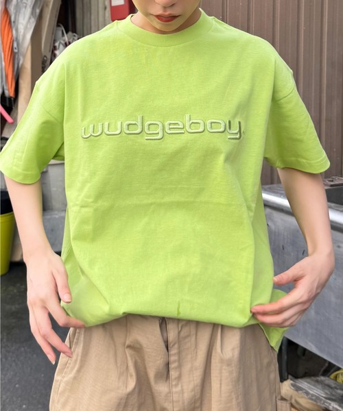 WudgeBoy（ワッジボーイ）の「OG logo T shirt（Tシャツ/カットソー・メンズ・ネイビー/ブラック/ブラウン/ホワイト/グリーン系・MEDIUM/LARGE）」の5枚目の写真