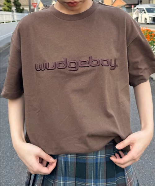 WudgeBoy（ワッジボーイ）の「OG logo T shirt（Tシャツ/カットソー・メンズ・ネイビー/ブラック/ブラウン/ホワイト/グリーン系・MEDIUM/LARGE）」の4枚目の写真
