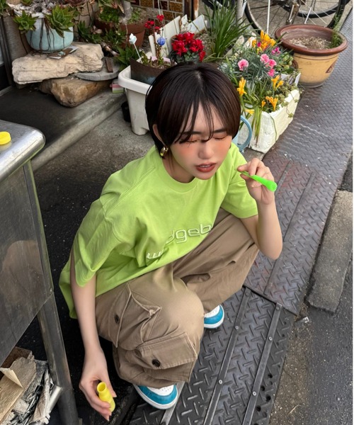 WudgeBoy（ワッジボーイ）の「OG logo T shirt（Tシャツ/カットソー・メンズ・ネイビー/ブラック/ブラウン/ホワイト/グリーン系・MEDIUM/LARGE）」の15枚目の写真
