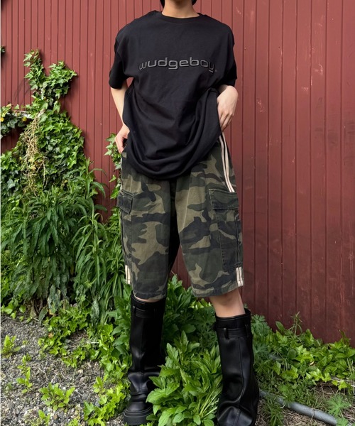 WudgeBoy（ワッジボーイ）の「OG logo T shirt（Tシャツ/カットソー・メンズ・ネイビー/ブラック/ブラウン/ホワイト/グリーン系・MEDIUM/LARGE）」の17枚目の写真