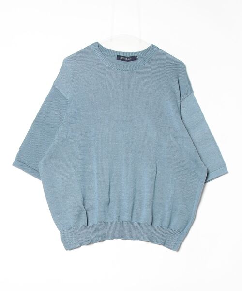 セール】接触冷感ウォッシャブルニット（Tシャツ/カットソー
