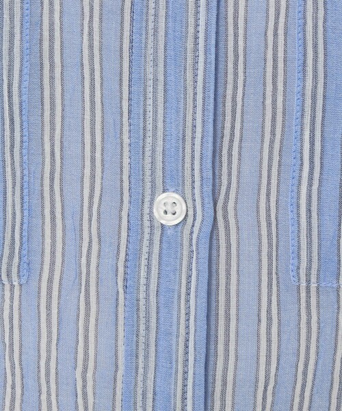 green label relaxing（グリーンレーベルリラクシング）の「100/2 ハイツイスト 2ポケット シャツ（シャツ/ブラウス・レディース・ライトピンク/ホワイト/ライトブルー・FREE）」の19枚目の写真