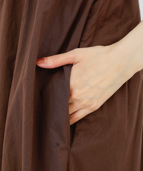 qualite scape(カリテ スケープ)の「ハシゴレースキャミワンピース/夏服(ワンピース・レディース・ブラウン/オレンジ/ブラック・フリー)」の22枚目の写真