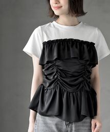 rps | シャーリングビスチェドッキングＴｅｅ(Tシャツ/カットソー)