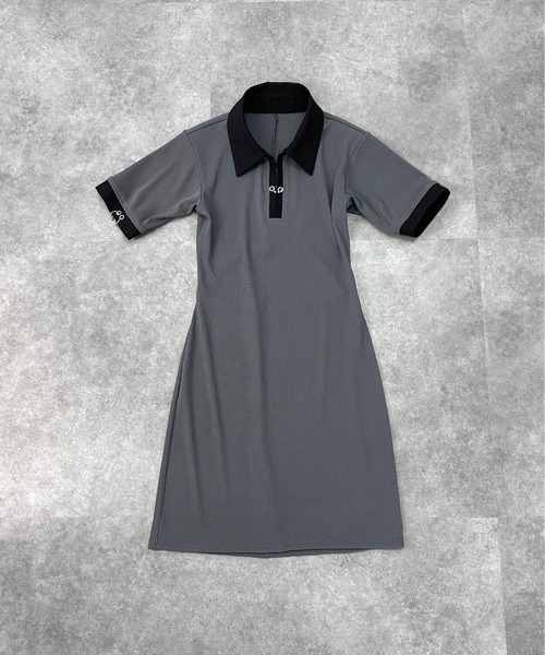 お値下げ❣️M-U SPORTS ブラック ポロワンピース お値下げ❣️M-U SPORTS ブラック ポロワンピース