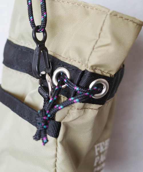 FREDRIK PACKERS(フレドリックパッカーズ)の「『FREDRIK PACKERS』210D PINION POUCH 210デニール ピニオン ポーチ(ショルダーバッグ・レディース・ブラック/カーキ/シルバー・FREE)」の17枚目の写真
