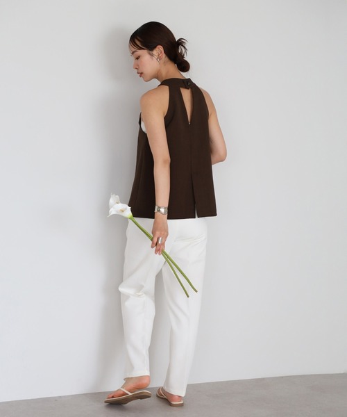 セール】back design halterneck tank top / バックデザイン