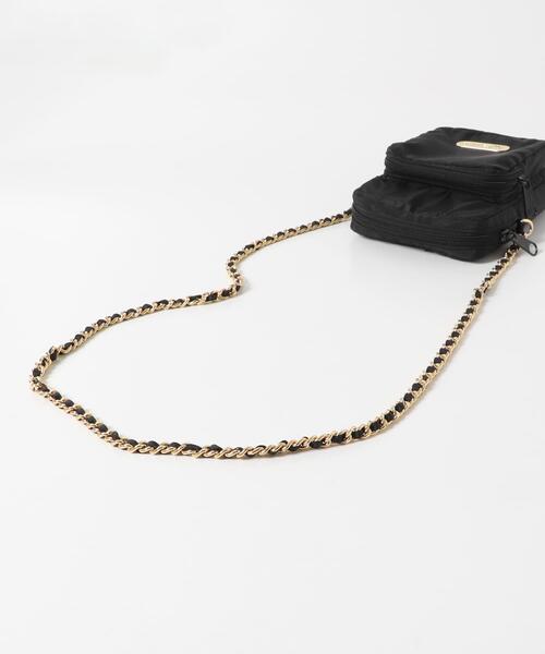 RODE SKO（ロデスコ）の「『別注』OUTDOOR PRODUCTS×hun RODESKO　Chain Pocket Bag（ショルダーバッグ・レディース・ブラック/ブラウン・-）」の7枚目の写真