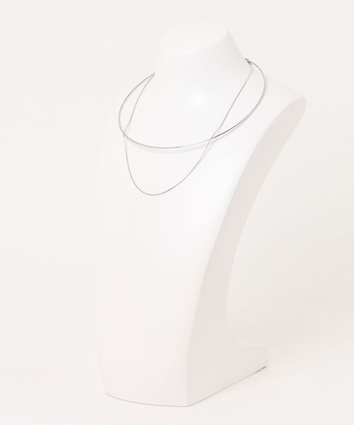 Scrap Book（スクラップブック）の「【Erin & Emma】コラボ　チョーカーコンビネックレス（ネックレス・レディース・シルバー/ゴールド・FREE）」の3枚目の写真