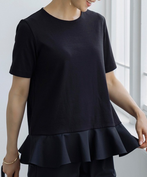 tシャツ 「SONO/ソーノ」ショートスリーブプリマプルオーバー レディース SONO/ソーノ】ショートスリーブプリマプルオーバー（Tシャツ