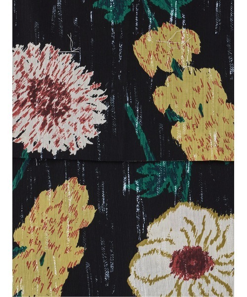 セール】KEITAMARUYAMA × Ameri BLACK FLOWER YUKATA（浴衣