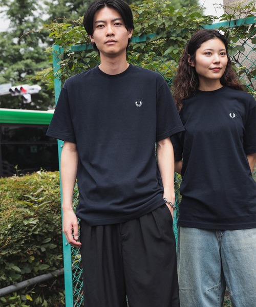 フレッドペリー ネイビー tシャツ　FRED PERRY フレッドペリー FRED PERRY 【正規品】フレッドペリー FRED