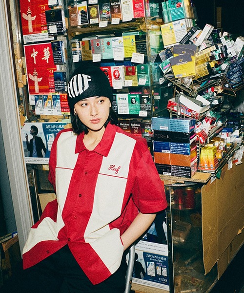 HUF（ハフ）の「SUPPLIES & SERVICE SHIRT（シャツ/ブラウス・メンズ・レッド・M/L/XL/S/XXL）」の12枚目の写真