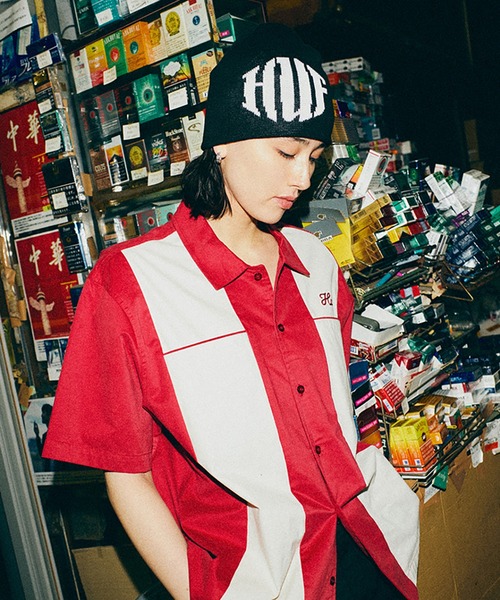 HUF（ハフ）の「SUPPLIES & SERVICE SHIRT（シャツ/ブラウス・メンズ・レッド・M/L/XL/S/XXL）」の13枚目の写真