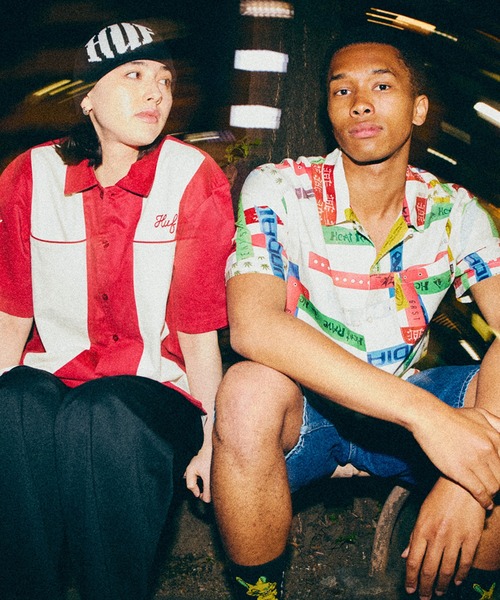 HUF（ハフ）の「SUPPLIES & SERVICE SHIRT（シャツ/ブラウス・メンズ・レッド・M/L/XL/S/XXL）」の2枚目の写真