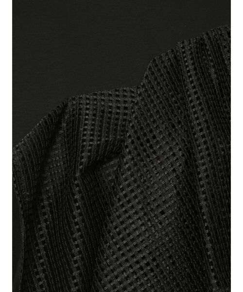 ELENDEEK（エレンディーク）の「レースドレープカットソー（Tシャツ/カットソー・レディース・ブラック/オフホワイト・FREE）」の11枚目の写真