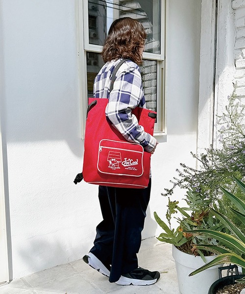 ROOTOTE（ルートート）の「IPセオルーdeltaPEANUTS-9J（バックパック/リュック・レディース・ブラック/オリーブ/ブルー/レッド/イエロー・FREE）」の12枚目の写真