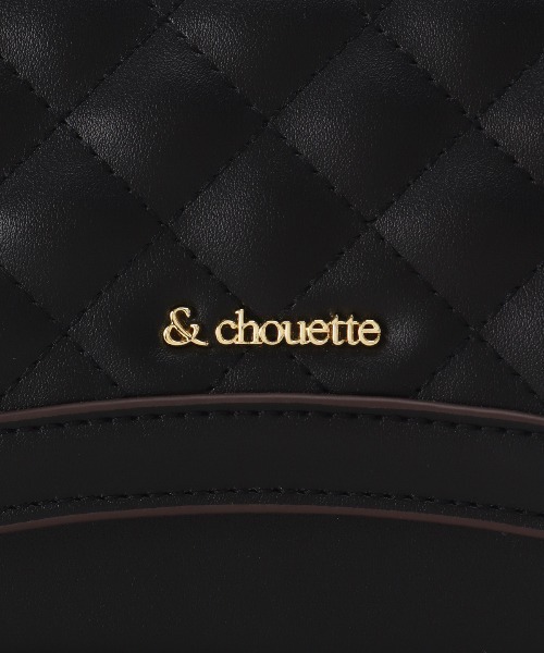 & chouette(アンドシュエット)の「キルティングフラップバッグ(ショルダーバッグ・レディース・ブラック/グレイッシュベージュ/オフホワイト・FREE)」の9枚目の写真