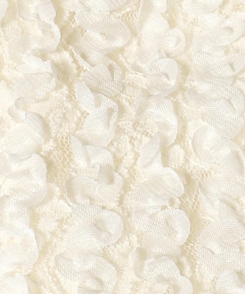 coca(coca)(コカ)の「フラワーチュールベスト(ベスト・レディース・アイボリー/ブラック・L/M)」の19枚目の写真