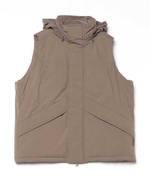 WILD THINGS（ワイルドシングス）の「WILD THINGS/ワイルドシングス monster vest’ 22 モンスターベスト（ダウンベスト・レディース・ダークブラウン/オリーブ/ネイビー・S/L/M）」の6枚目の写真