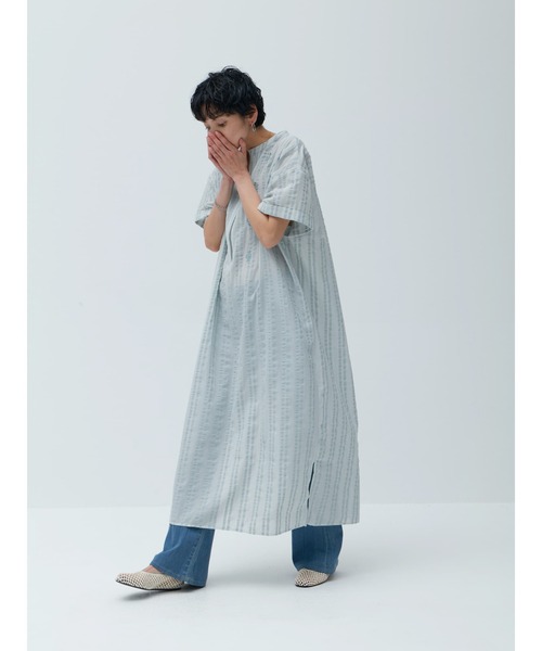 Brown&Street(ブラウンアンドストリート)の「オリエンタルシャツワンピース(シャツワンピース・レディース・ベビーピンク/ミント・FREE)」の16枚目の写真