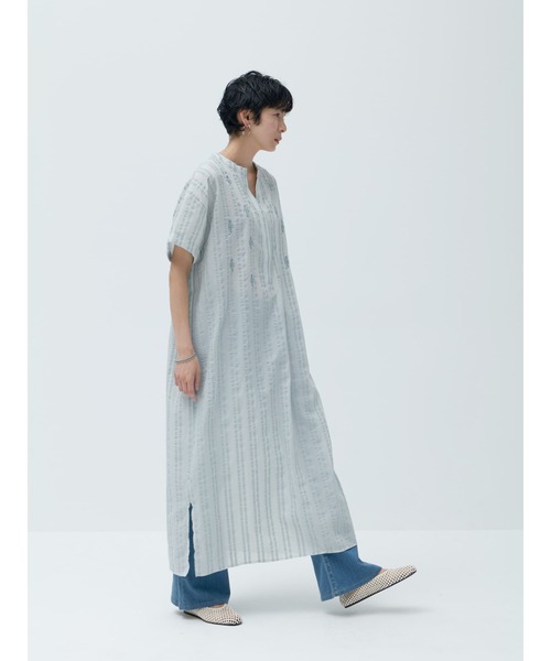 Brown&Street(ブラウンアンドストリート)の「オリエンタルシャツワンピース(シャツワンピース・レディース・ベビーピンク/ミント・FREE)」の17枚目の写真