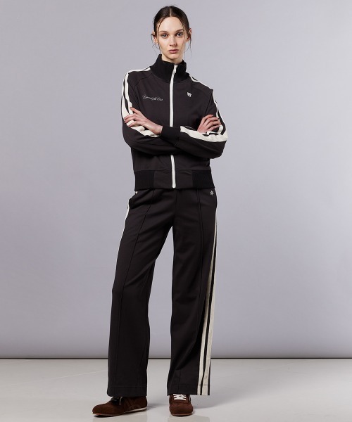 DOUBLE STANDARD CLOTHING(ダブルスタンダードクロージング)の「メッシュリバー トラックパンツ(その他パンツ・レディース・ブラック/モカ・38/36)」の16枚目の写真