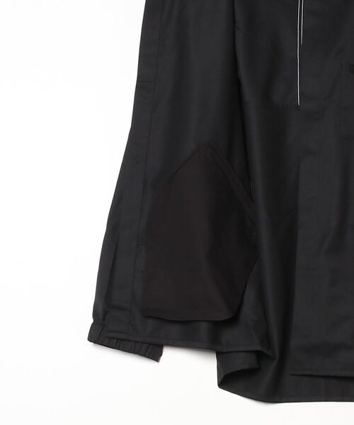 Y-3(ワイスリー)の「Y-3 REFINED WOOL HOODED TOP 3-STRIPES(ブルゾン・メンズ・ブラック・X-SMALL/SMALL/MEDIUM/LARGE/X-LARGE/XX-LARGE)」の4枚目の写真