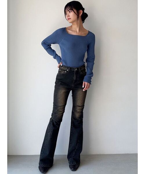 sサイズ RESEXXY デニム　新品タグ付き 楽天市場】RESEXXY リゼクシー デニム パンツ カット アウト