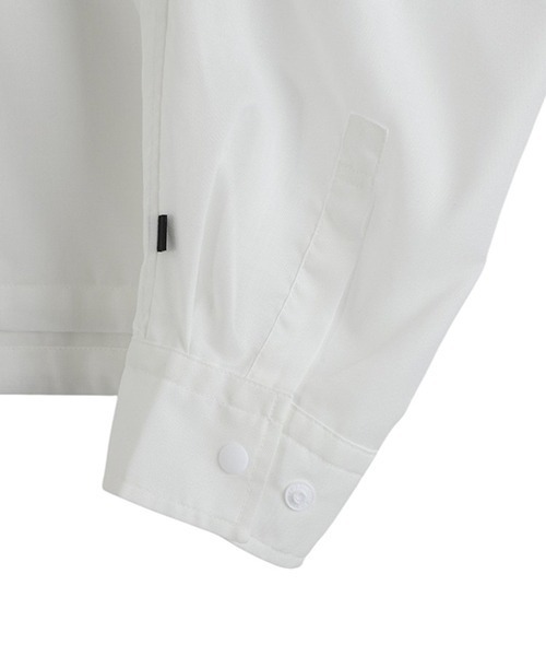DAIWA PIER39（ダイワピア39）の「DAIWA PIER39 / ダイワ ピアサーティナイン：TECH HALF ZIP SHIRT L/S：BE-39025[PIE]（Tシャツ/カットソー・メンズ・ホワイト/チャコールグレー・M/S）」の6枚目の写真