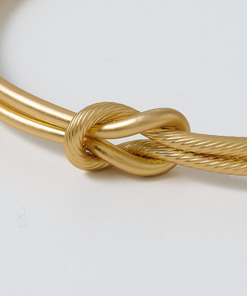 collex（コレックス）の「【Ljud/ユード】ノットブラスバングル（バングル/リストバンド・レディース・シルバー/ゴールド・フリー）」の14枚目の写真