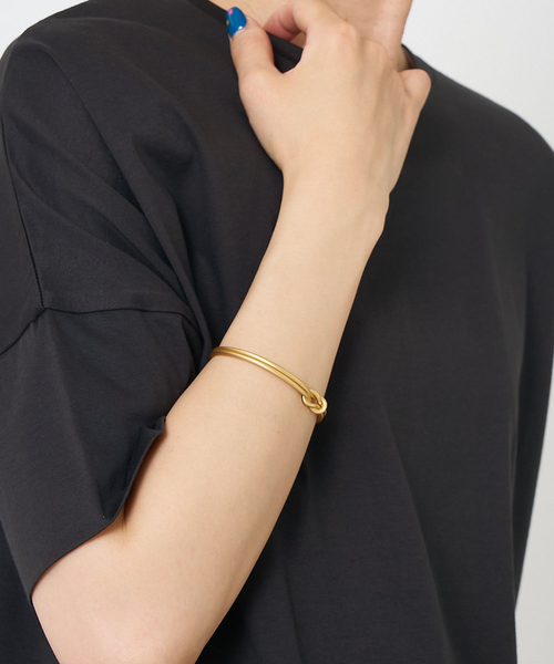 collex（コレックス）の「【Ljud/ユード】ノットブラスバングル（バングル/リストバンド・レディース・シルバー/ゴールド・フリー）」の6枚目の写真