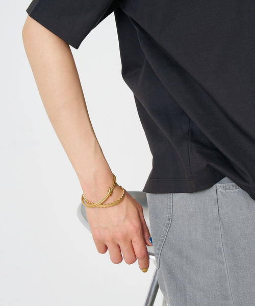 collex（コレックス）の「【Ljud/ユード】ノットブラスバングル（バングル/リストバンド・レディース・シルバー/ゴールド・フリー）」の8枚目の写真