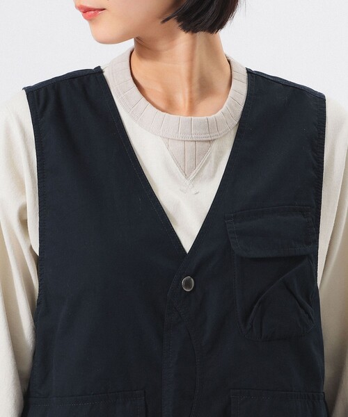 セール】コットンウェザー ハンティングベスト オールインワン