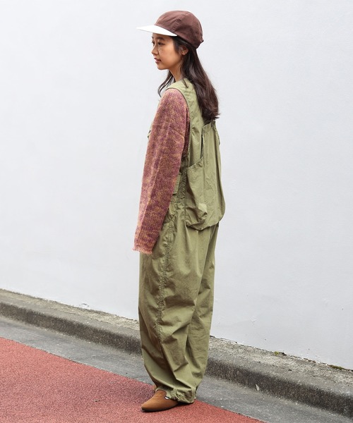 BEAMS BOY コットンウェザー ハンティングベスト オールインワン　2 BEAMS BOY（ビームス ボーイ）コットンウェザー ハンティング