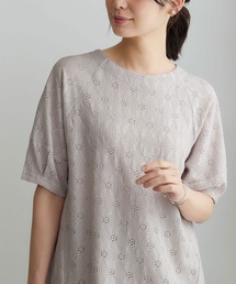 BELLUNA PLUS（ベルーナ）の「総レース素材Ｄカン使いチュニック（チュニック・レディース）」
