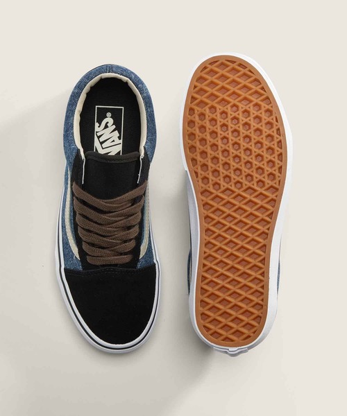 VANS(バンズ)の「オールドスクール(スニーカー・メンズ・インディゴブルー・5/5.5/6/6.5/7/7.5/8/8.5/9/9.5/10/10.5/11/11.5/12)」の5枚目の写真