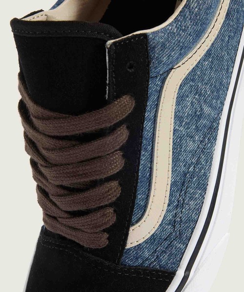 VANS(バンズ)の「オールドスクール(スニーカー・メンズ・インディゴブルー・5/5.5/6/6.5/7/7.5/8/8.5/9/9.5/10/10.5/11/11.5/12)」の2枚目の写真
