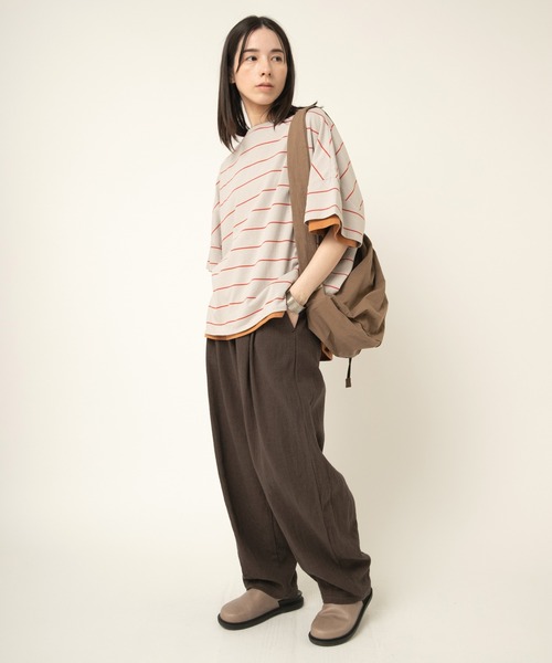 RNA-N(アールエヌエーエヌ)の「E5150 ワンショルダーボンサック(バックパック/リュック・レディース・ブラック/キナリ/カーキ/グレー・FREE)」の20枚目の写真