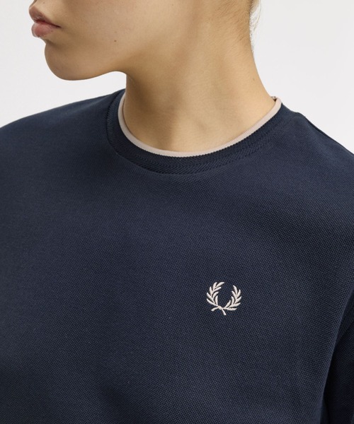 Tipped Pique T-Shirt／ティップラインピケTシャツ（Tシャツ