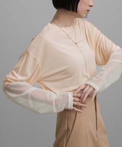 トップス TODAYFUL Sheer Raglan Long T-shirts トップス TODAYFUL Sheer Raglan Long T-shirts TODAYFUL
