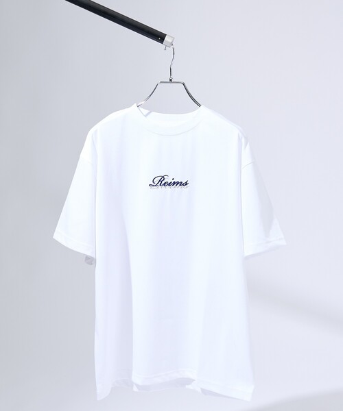 ABAHOUSE（アバハウス）の「レタリングステッチ刺繍　半袖Tシャツ（Tシャツ/カットソー・メンズ・ベージュ/ネイビー/ホワイト・48/46）」の8枚目の写真