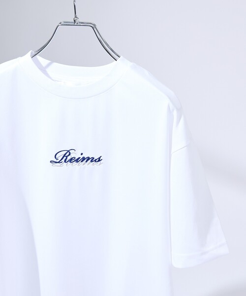ABAHOUSE（アバハウス）の「レタリングステッチ刺繍　半袖Tシャツ（Tシャツ/カットソー・メンズ・ベージュ/ネイビー/ホワイト・48/46）」の9枚目の写真
