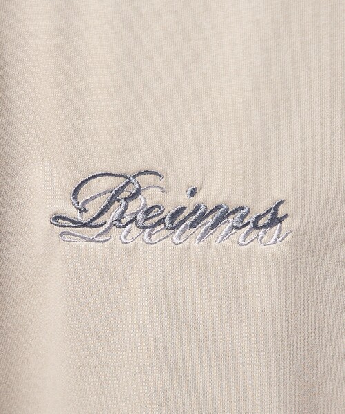 ABAHOUSE（アバハウス）の「レタリングステッチ刺繍　半袖Tシャツ（Tシャツ/カットソー・メンズ・ベージュ/ネイビー/ホワイト・48/46）」の11枚目の写真