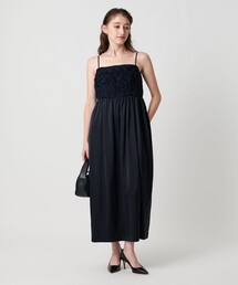UNITED ARROWS ワンピース 紺 0272425J0366 BEAUTY&YOUTH UNITED ARROWS（ビューティーアンドユース