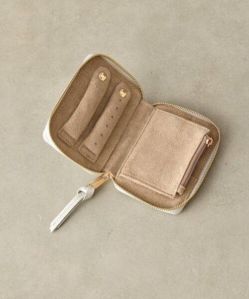 BIRTHDAY BAR（バースデイバー）の「【EC限定】カウレザーアクセサリーケース（ポーチ・レディース・ブラック/シルバー・0）」の16枚目の写真