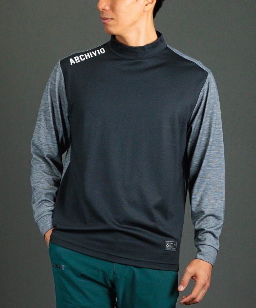archivio(アルチビオ)の「<MENS>【メンズ】ウール混ポイントロゴプルオーバー(その他トップス・メンズ・ホワイト/ブラック/レッド/グレー・M/L/LL)」の1枚目の写真