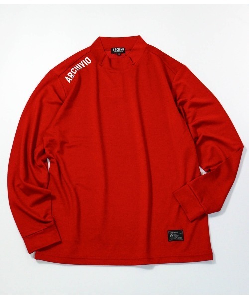 archivio(アルチビオ)の「<MENS>【メンズ】ウール混ポイントロゴプルオーバー(その他トップス・メンズ・ホワイト/ブラック/レッド/グレー・M/L/LL)」の4枚目の写真