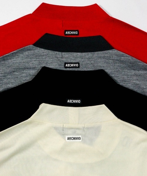 archivio(アルチビオ)の「<MENS>【メンズ】ウール混ポイントロゴプルオーバー(その他トップス・メンズ・ホワイト/ブラック/レッド/グレー・M/L/LL)」の12枚目の写真