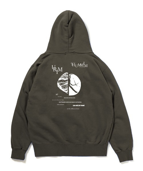 430（フォーサーティ）の「mpa3896-AF U&T P-O PARKA パーカー(25-183)（パーカー・メンズ・バーガンディー/ホワイト/ブラック系その他/ダークオリーブ/ブラック・3/2/1/0）」の10枚目の写真